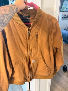 Carhartt kids Rugged Flex Brown Work Jacket